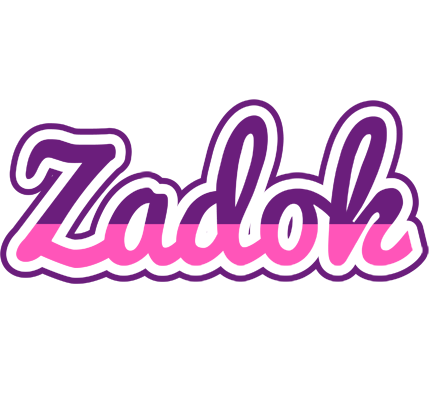 Zadok cheerful logo