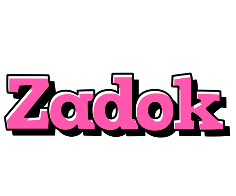 Zadok girlish logo