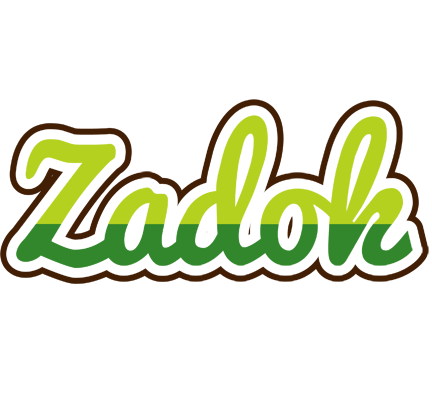 Zadok golfing logo
