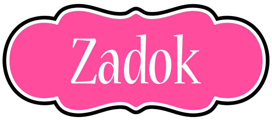 Zadok invitation logo
