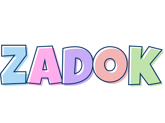 Zadok pastel logo