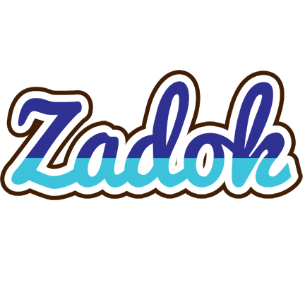 Zadok raining logo