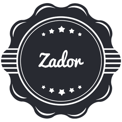 Zador badge logo