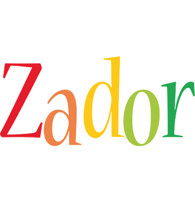 Zador birthday logo