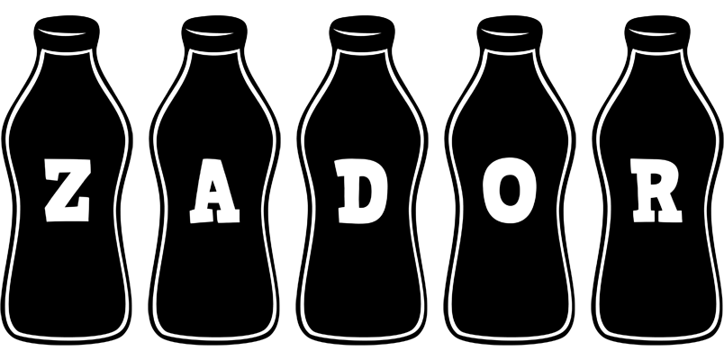 Zador bottle logo