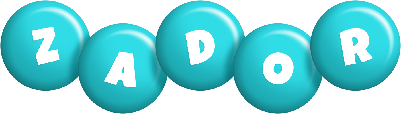 Zador candy-azur logo
