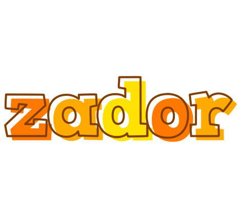 Zador desert logo