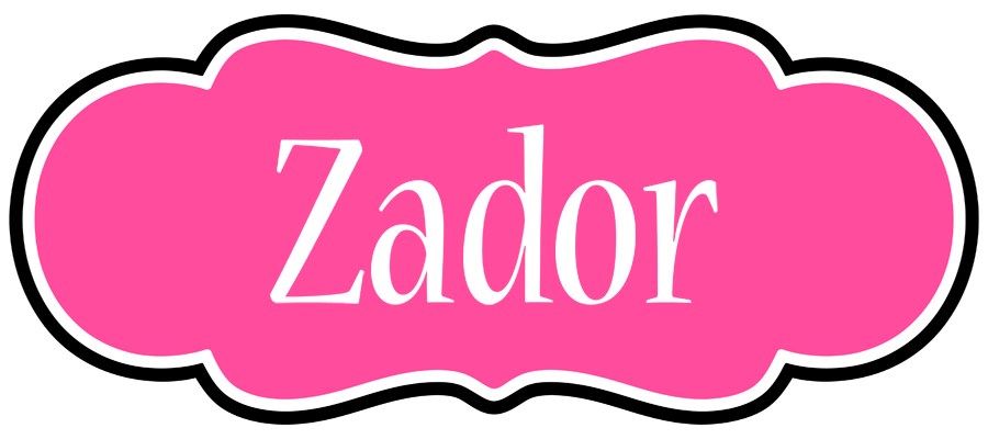 Zador invitation logo