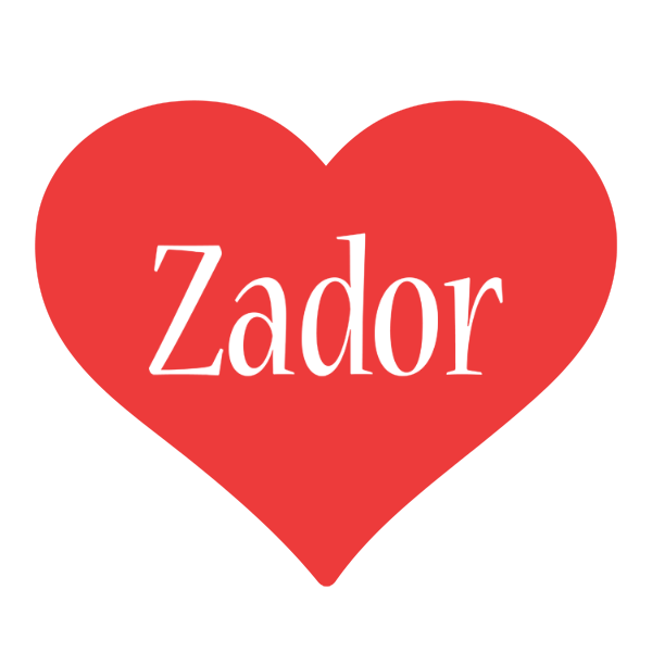 Zador love logo