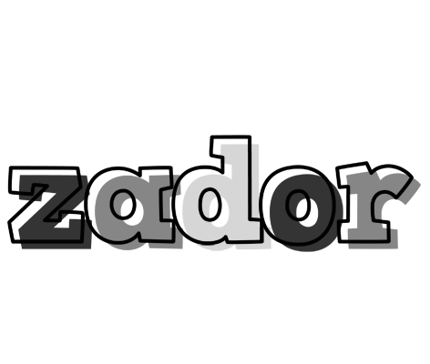 Zador night logo