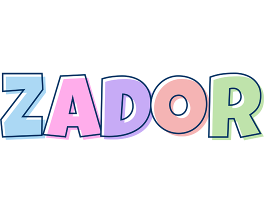Zador pastel logo
