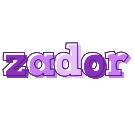Zador sensual logo