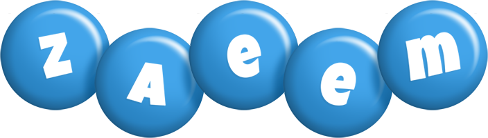 Zaeem candy-blue logo