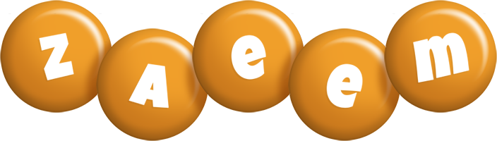 Zaeem candy-orange logo