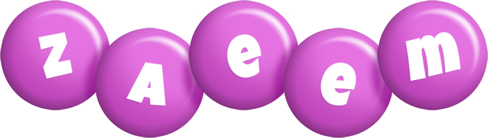 Zaeem candy-purple logo