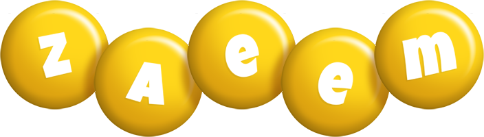 Zaeem candy-yellow logo