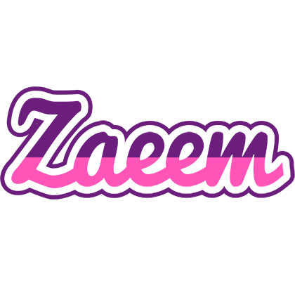 Zaeem cheerful logo