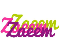 Zaeem flowers logo