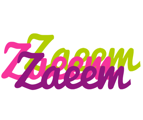 Zaeem flowers logo