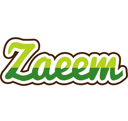 Zaeem golfing logo