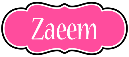 Zaeem invitation logo