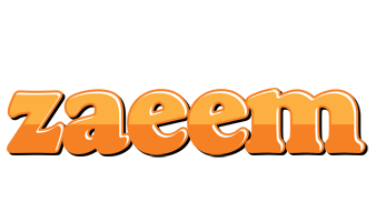 Zaeem orange logo