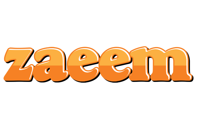 Zaeem orange logo