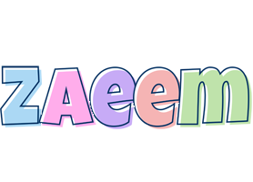 Zaeem pastel logo