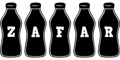 Zafar bottle logo
