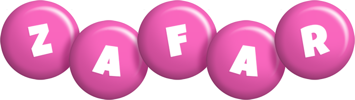 Zafar candy-pink logo