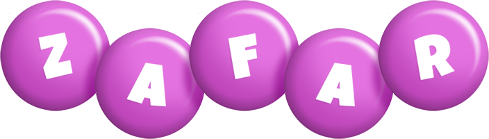 Zafar candy-purple logo