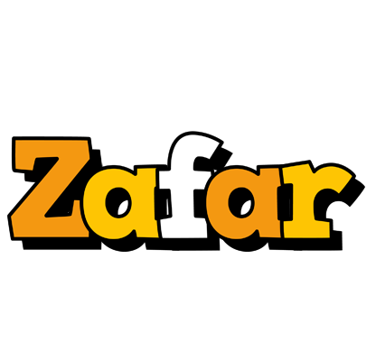 Zafar cartoon logo