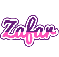 Zafar cheerful logo