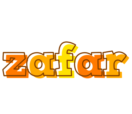 Zafar desert logo