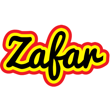 Zafar flaming logo