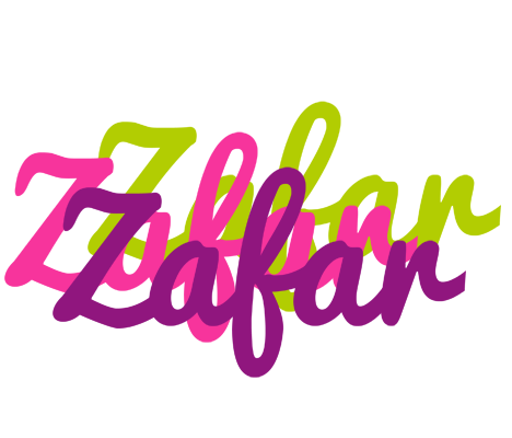 Zafar flowers logo
