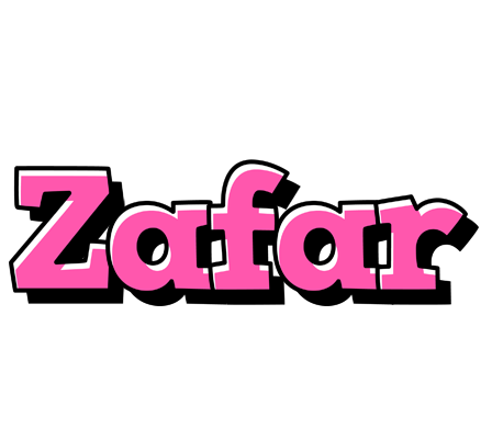 Zafar girlish logo