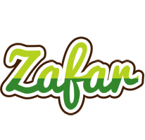 Zafar golfing logo