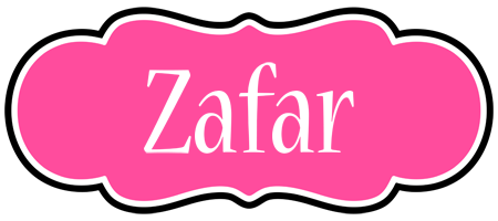 Zafar invitation logo