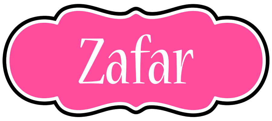 Zafar invitation logo