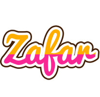 Zafar Logo Name Logo Generator Smoothie Summer Birthday Kiddo Colors Style