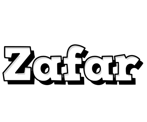 Zafar snowing logo