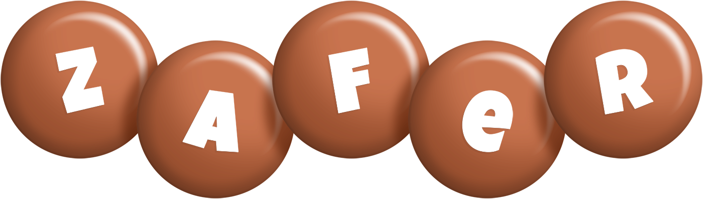 Zafer candy-brown logo