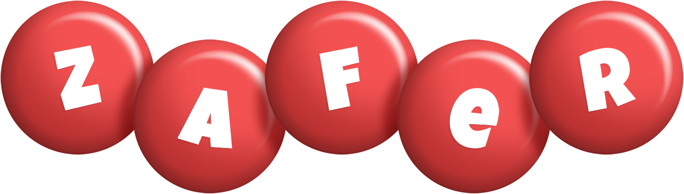 Zafer candy-red logo