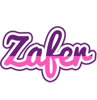 Zafer cheerful logo