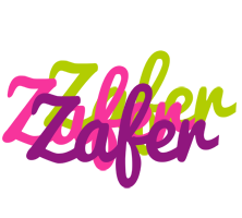 Zafer flowers logo