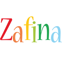 Zafina birthday logo