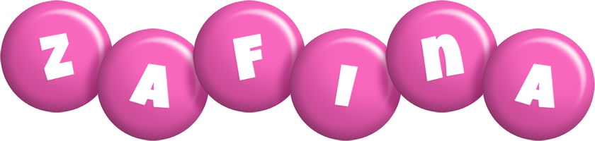 Zafina candy-pink logo