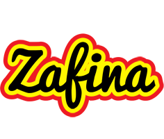 Zafina flaming logo