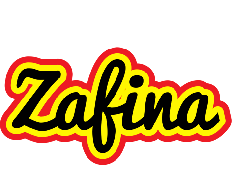 Zafina flaming logo